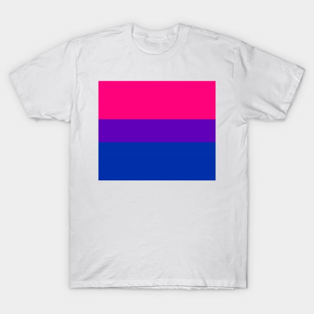 Bi flag t shirt on sale